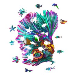 Alternative view of Wooden Jigsaw Puzzle -ADVENTUROUS BETTA