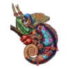 Wooden Jigsaw Puzzle- ADVENTUROUS CHAMELEON