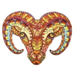 Wooden Jigsaw Puzzle-BIGHORN SHEEP