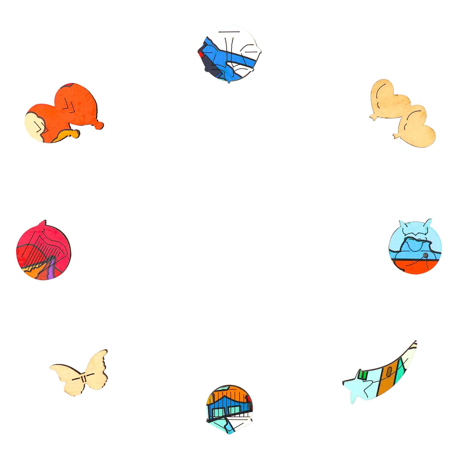 Wooden Jigsaw Puzzle-CHARMING AEGEAN SEA - Image 3