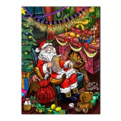 Wooden Jigsaw Puzzle-CHRISTMAS EVE