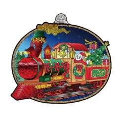 Wooden Jigsaw Puzzle-CHRISTMAS TRAIN