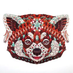 Wooden Jigsaw Puzzle-CLEVER RACCOON