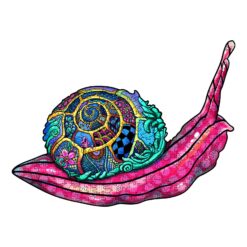 Wooden Jigsaw Puzzle-COLORFUL SNAIL