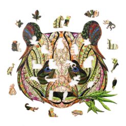 Alternative view of Wooden Jigsaw Puzzle-CUTIE PANDA