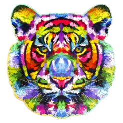 Wooden Jigsaw Puzzle-DAZZLE COLOUR THE TIGER