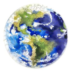 Wooden Jigsaw Puzzle-EARTH