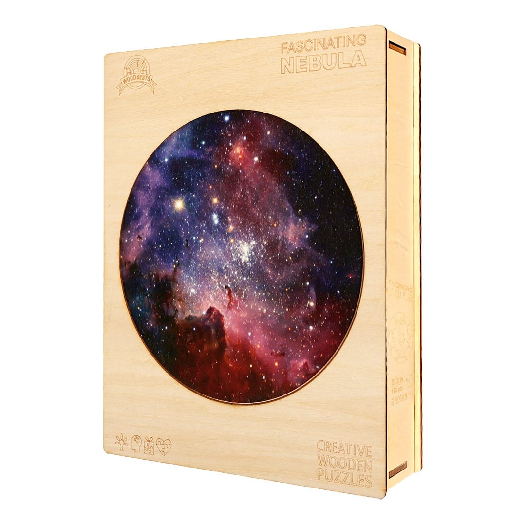 Wooden Jigsaw Puzzle-FASCINATING NEBULA - Image 6
