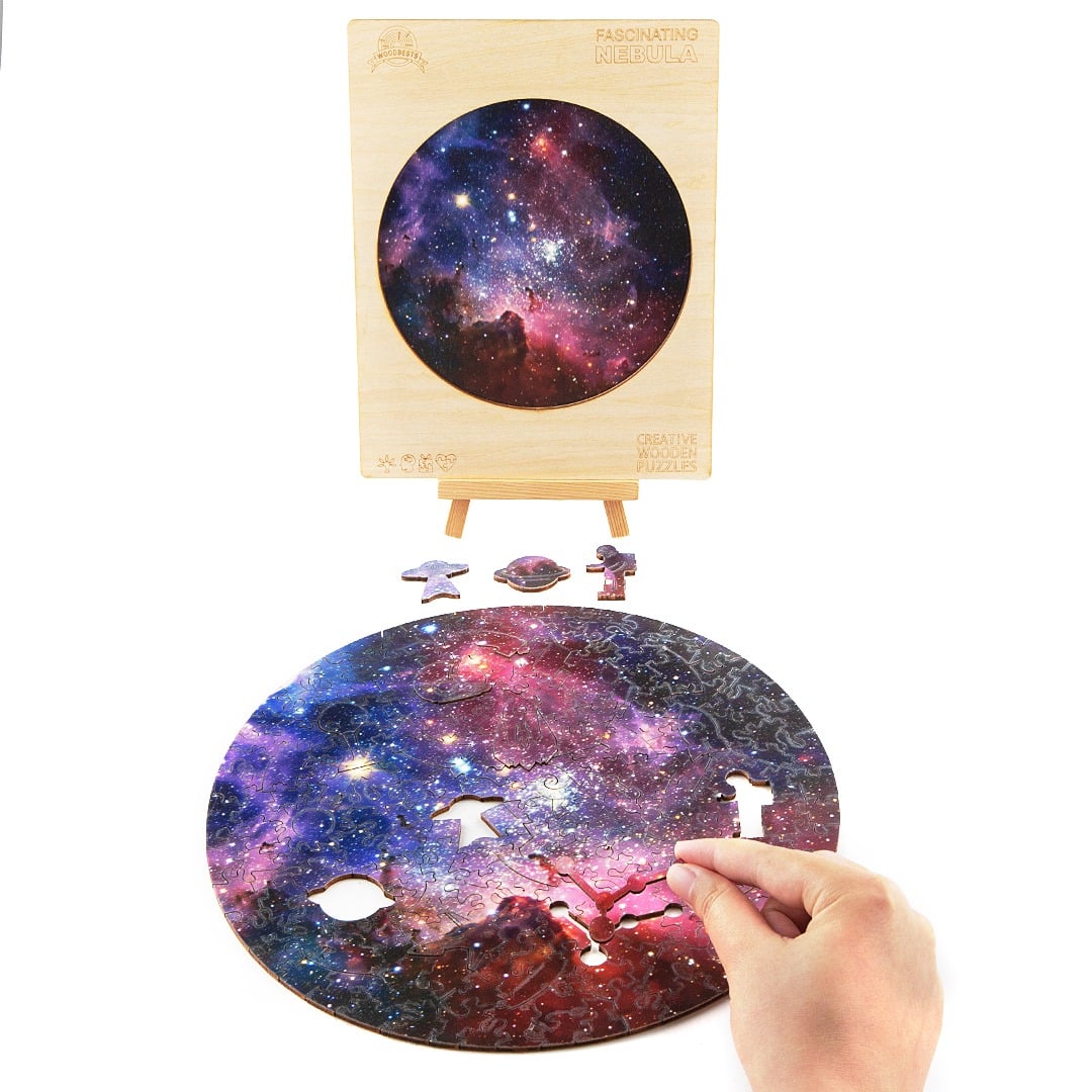 Wooden Jigsaw Puzzle-FASCINATING NEBULA - Image 7