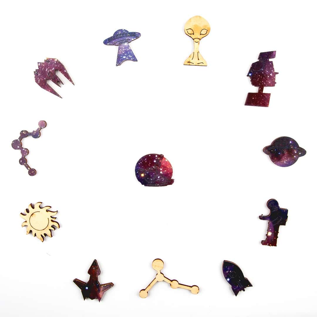 Wooden Jigsaw Puzzle-FASCINATING NEBULA - Image 3