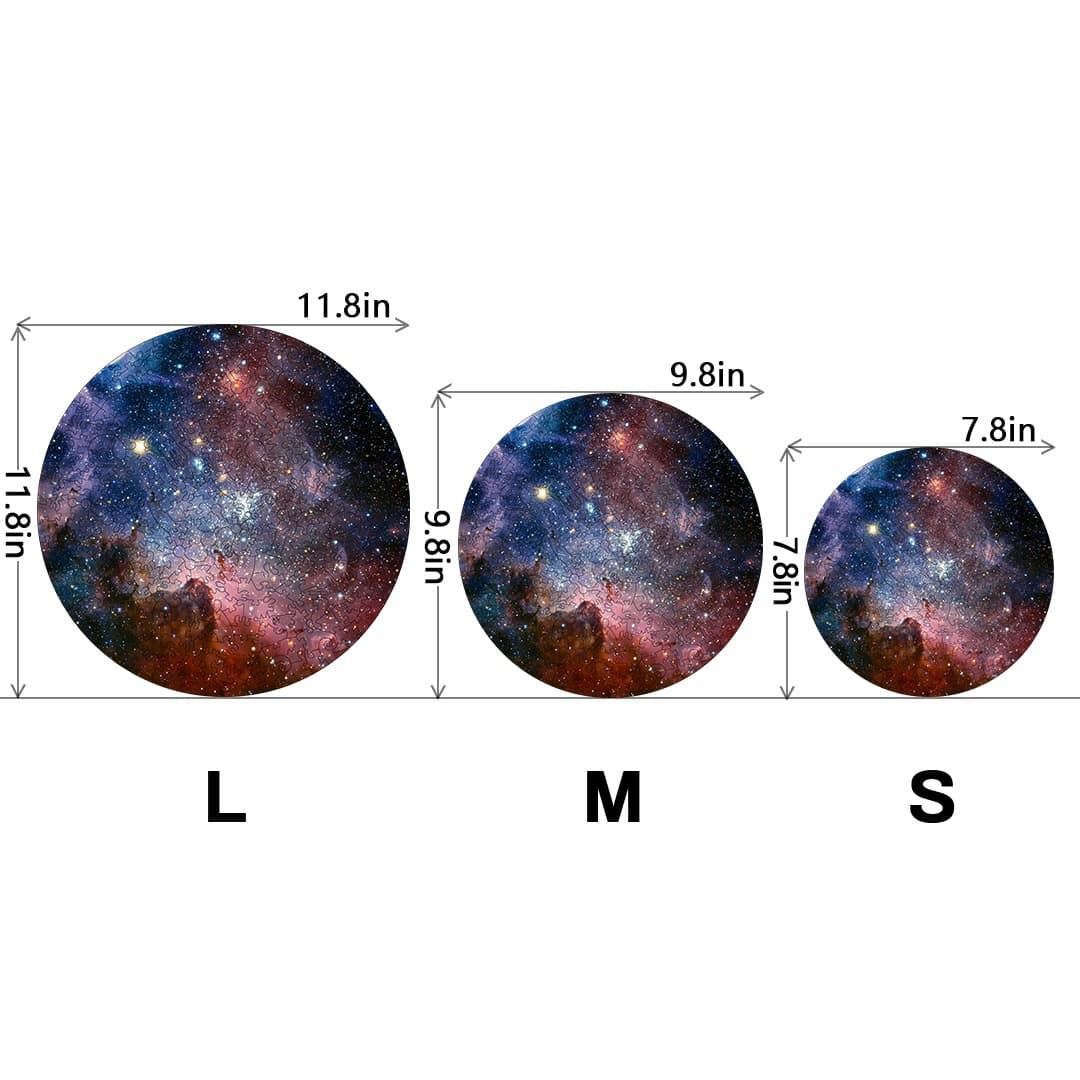 Wooden Jigsaw Puzzle-FASCINATING NEBULA - Image 4