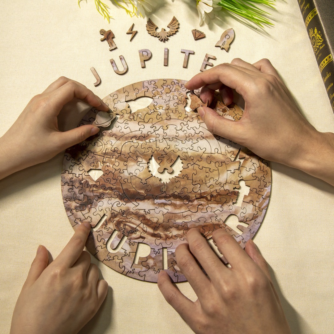 Wooden Jigsaw Puzzle-JUPITER - Image 8