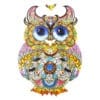 Wooden Jigsaw Puzzle-LOVELY OWL
