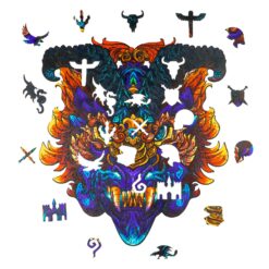 Alternative view of Wooden Jigsaw Puzzle-MAGIC DRAGON