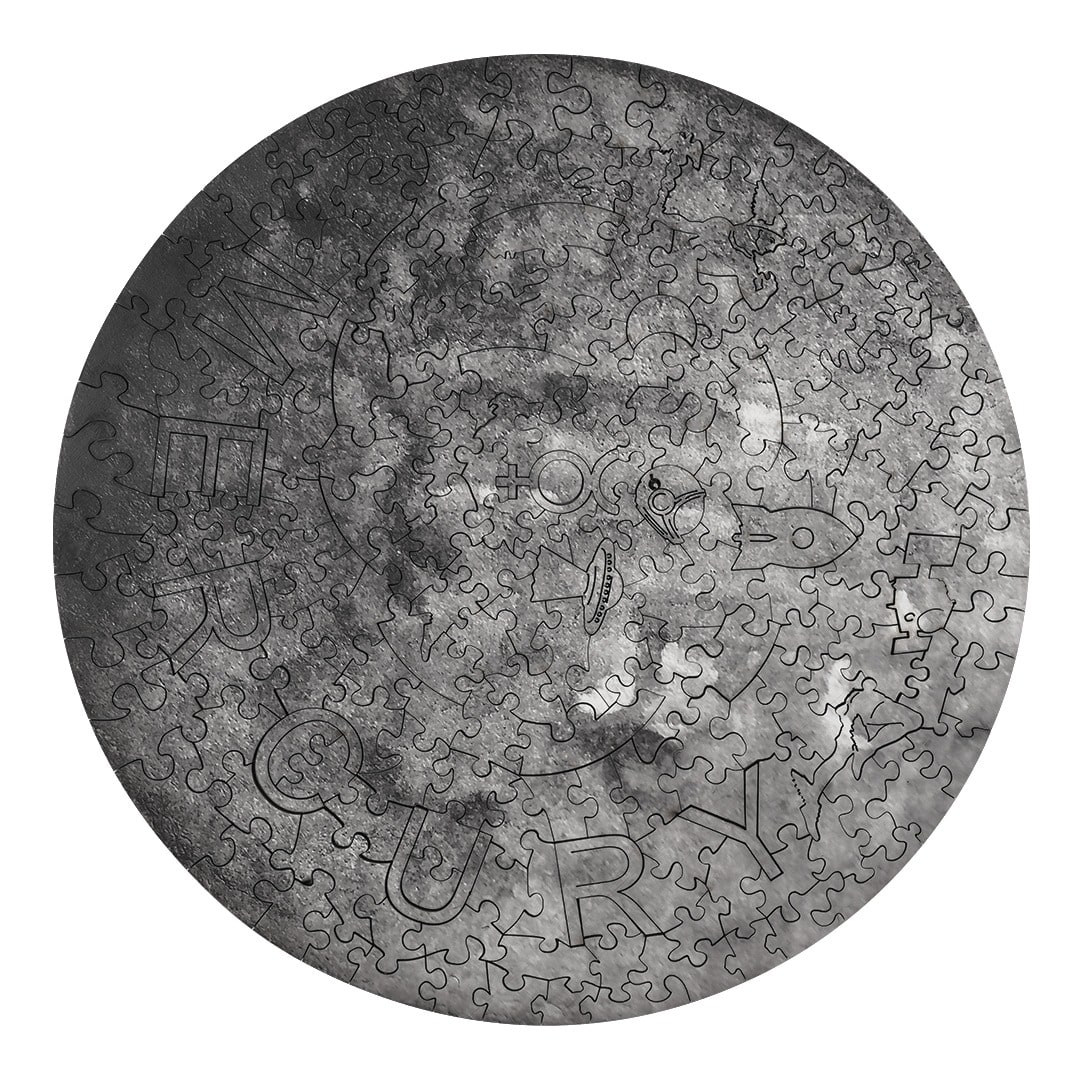 Wooden Jigsaw Puzzle-MERCURY