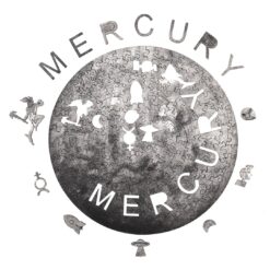 Alternative view of Wooden Jigsaw Puzzle-MERCURY