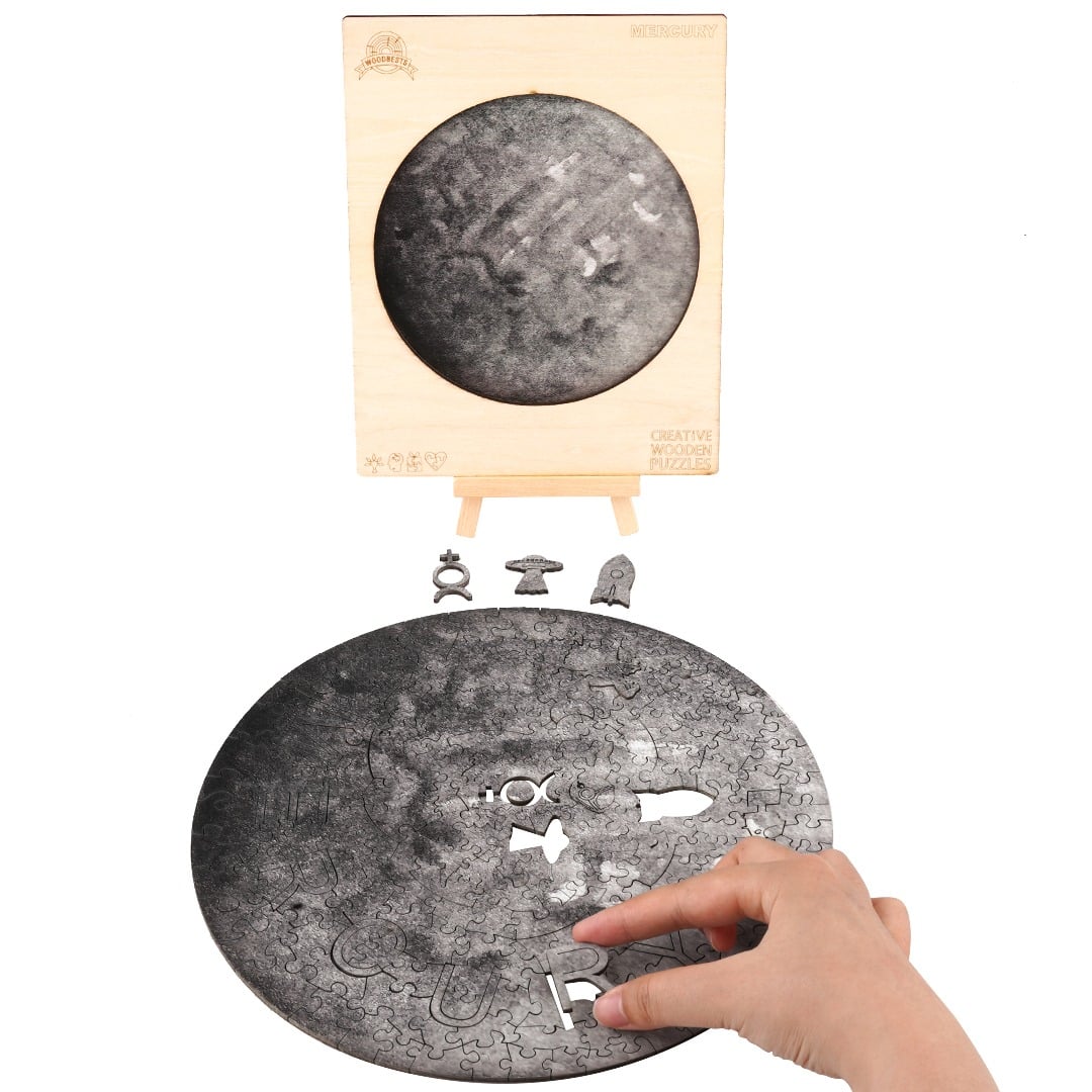 Wooden Jigsaw Puzzle-MERCURY - Image 7