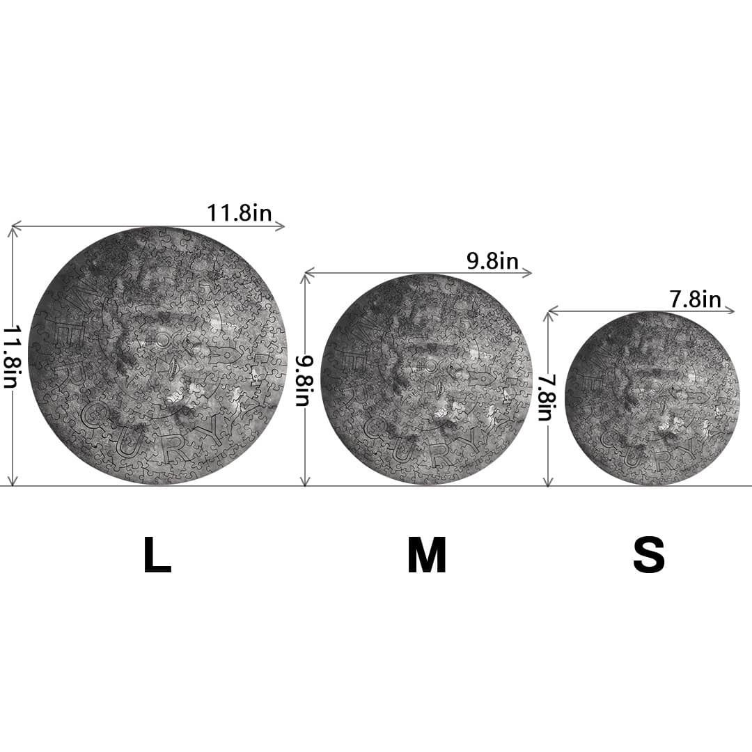 Wooden Jigsaw Puzzle-MERCURY - Image 4