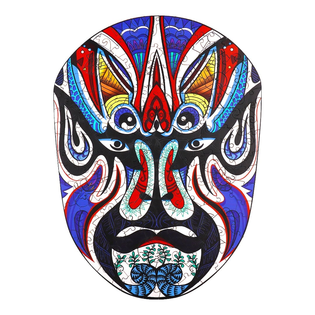 Wooden Jigsaw Puzzle-OPREA MASK INTEGRITY