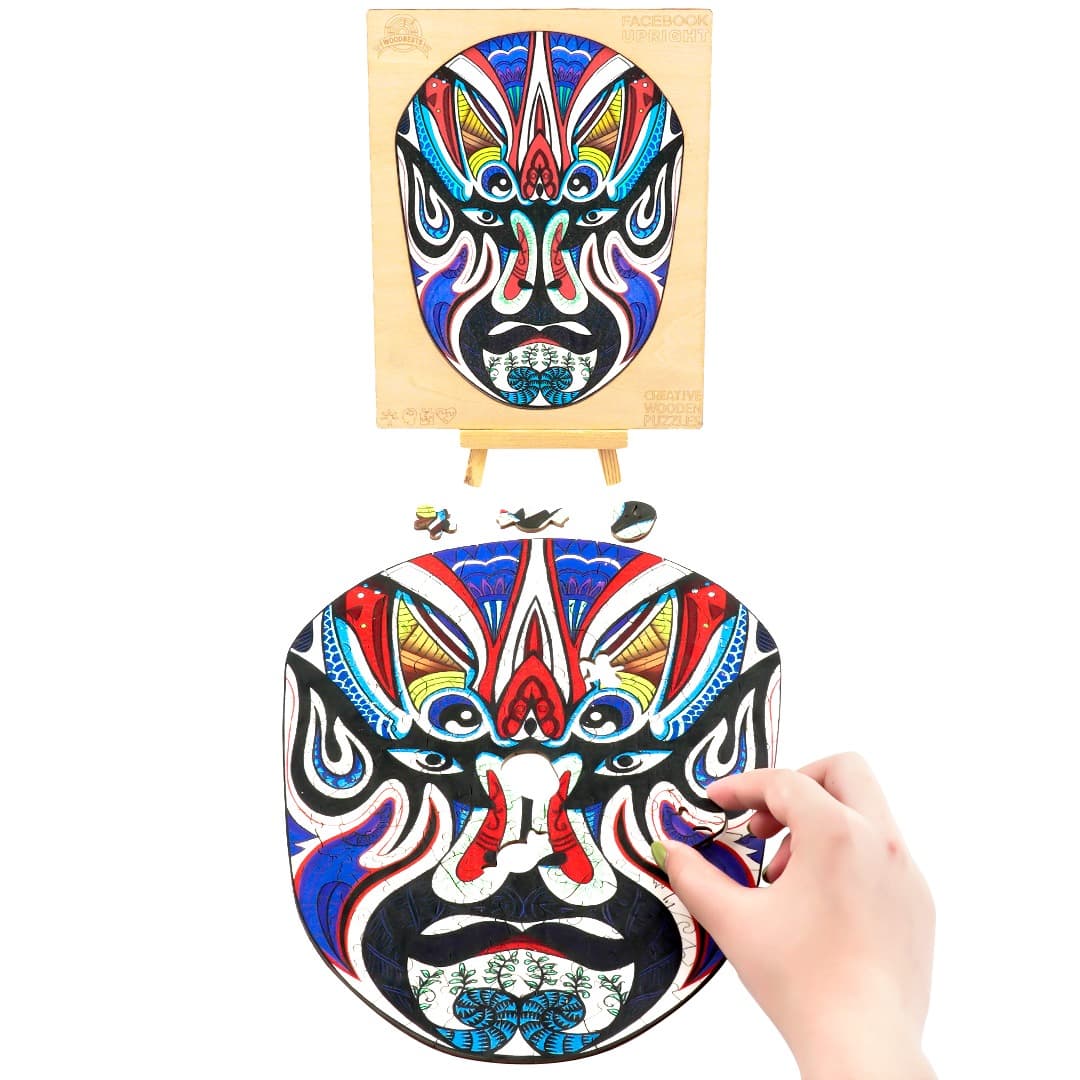 Wooden Jigsaw Puzzle-OPREA MASK INTEGRITY - Image 7