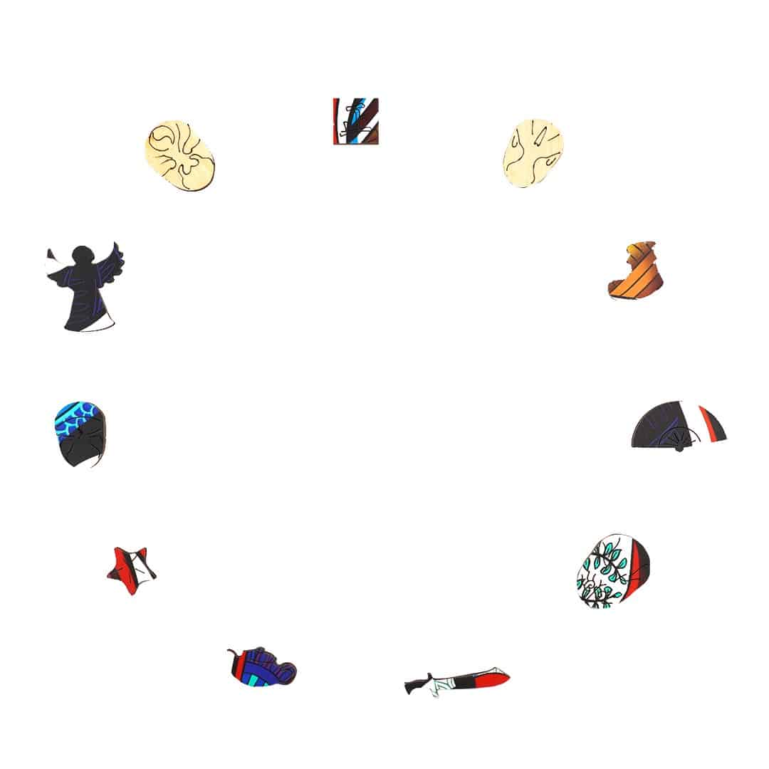 Wooden Jigsaw Puzzle-OPREA MASK INTEGRITY - Image 3