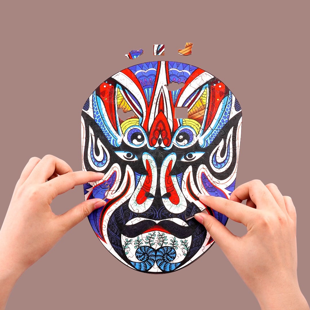 Wooden Jigsaw Puzzle-OPREA MASK INTEGRITY - Image 10