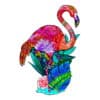 Wooden Jigsaw Puzzle-PASSIONATE FLAMINGO
