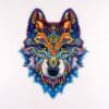 Wooden Jigsaw Puzzle-SNOW WOLF