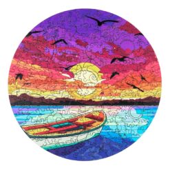 Wooden Jigsaw Puzzle-SUNSET