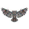 Wooden Jigsaw Puzzle-WISE OWL