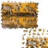Wooden Jigsaw Puzzle- ZEBRA
