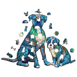 Alternative view of Wooden Jigsaw Puzzle-Parent-Boxer