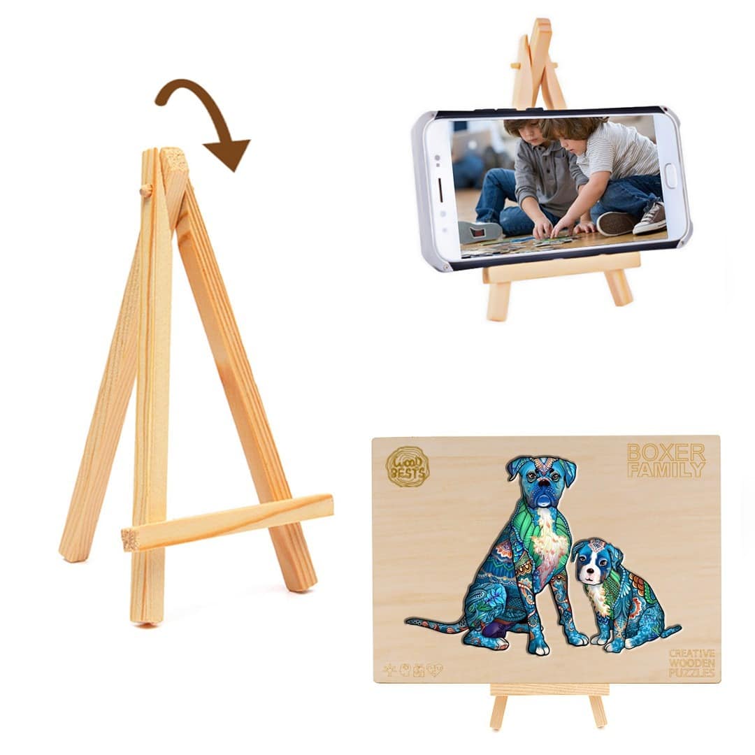 Wooden Jigsaw Puzzle-Parent-Boxer - Image 3