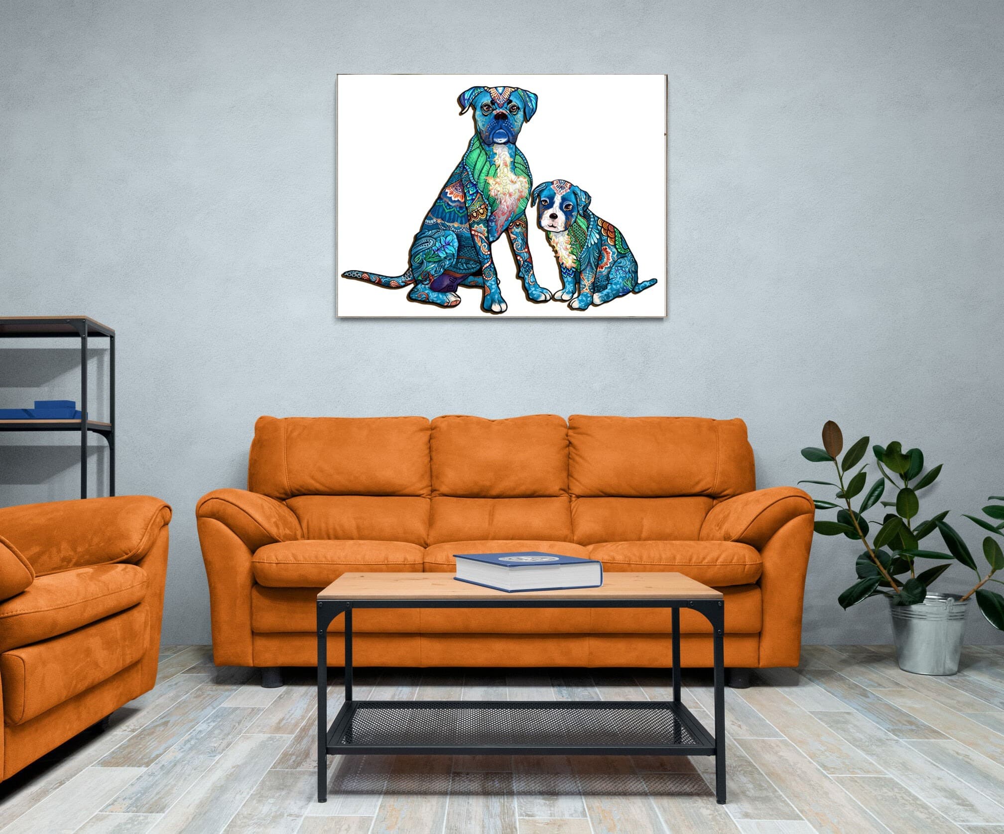 Wooden Jigsaw Puzzle-Parent-Boxer - Image 6