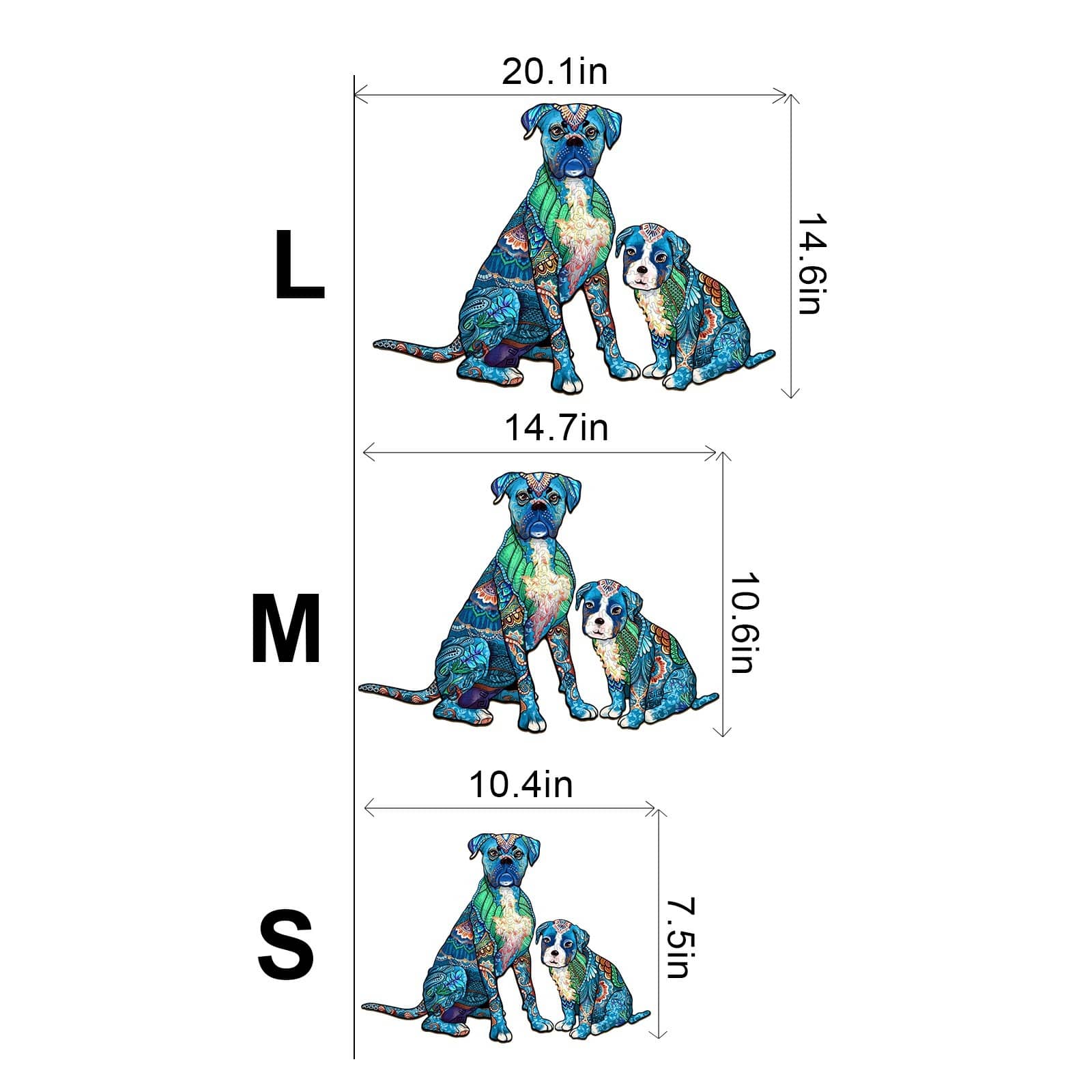 Wooden Jigsaw Puzzle-Parent-Boxer - Image 8