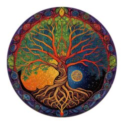 Wooden Jigsaw Puzzle-Tree of Life 5