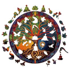 Alternative view of Wooden Jigsaw Puzzle-Tree of Life 5