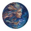 Zodiac Wooden Jigsaw Puzzle-Aquarius