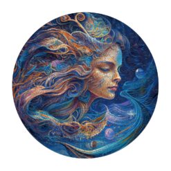 Zodiac Wooden Jigsaw Puzzle-Aquarius
