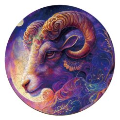 Zodiac Wooden Jigsaw Puzzle-Aries