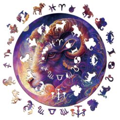 Alternative view of Zodiac Wooden Jigsaw Puzzle-Aries