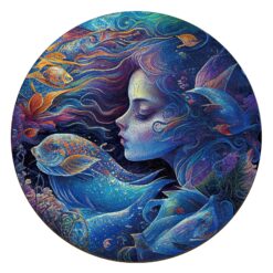 Zodiac Wooden Jigsaw Puzzle-Pisces