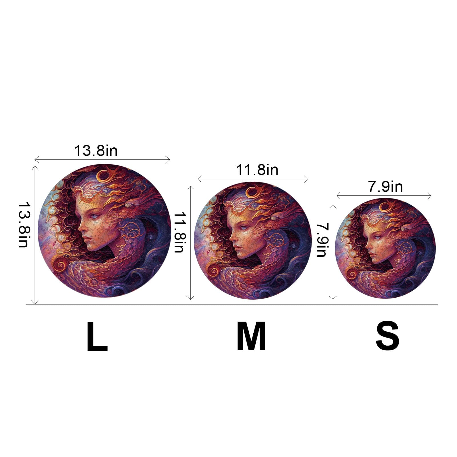 Zodiac Wooden Jigsaw Puzzle-Scorpio - Image 3