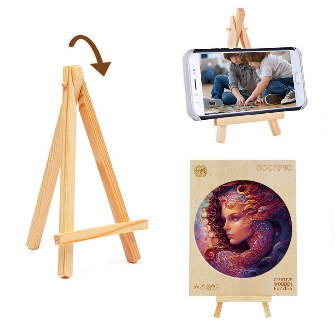 Zodiac Wooden Jigsaw Puzzle-Scorpio - Image 6