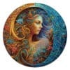 Zodiac Wooden Jigsaw Puzzle-Virgo