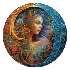 Zodiac Wooden Jigsaw Puzzle-Virgo
