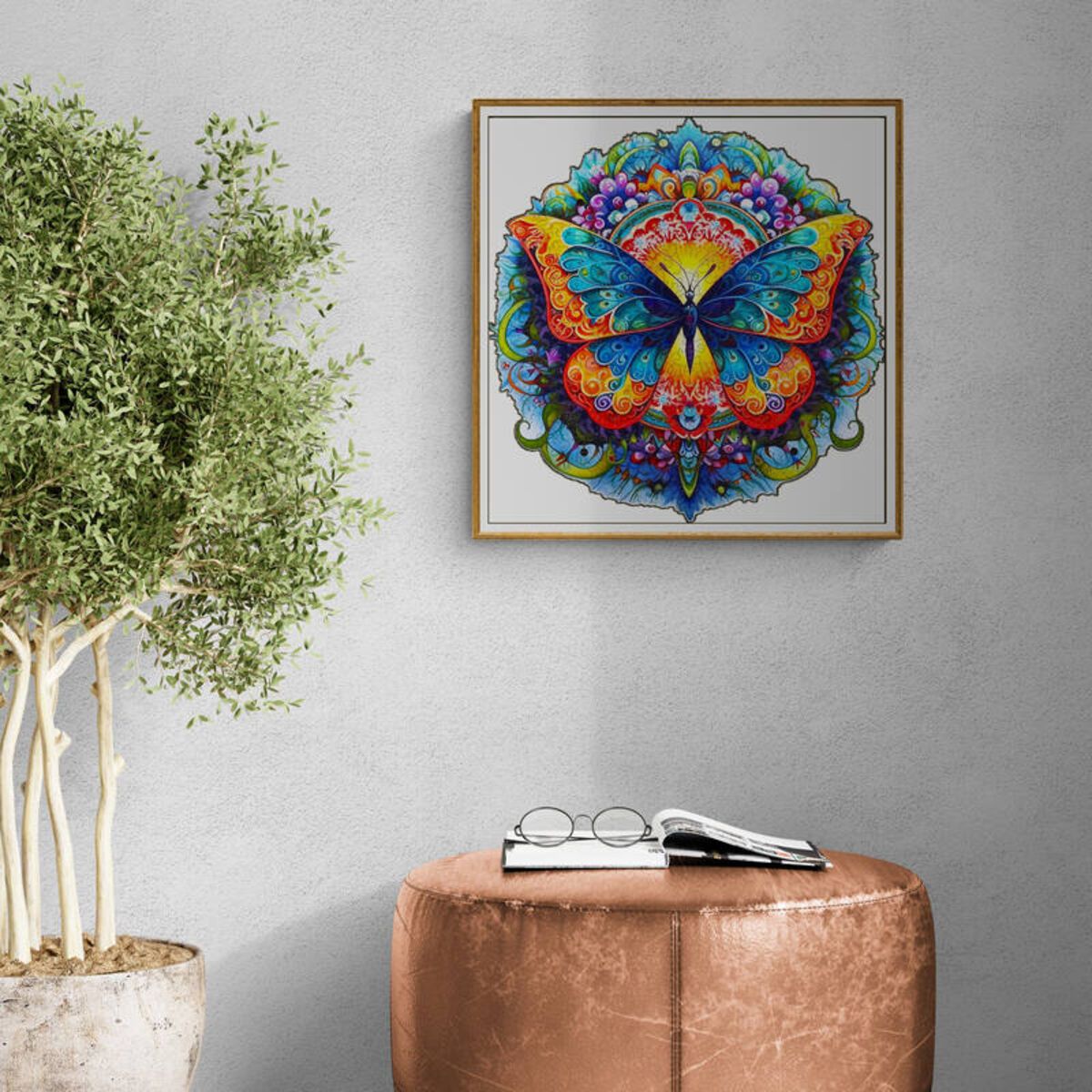 Wooden Jigsaw Puzzle-Butterfly - Image 7