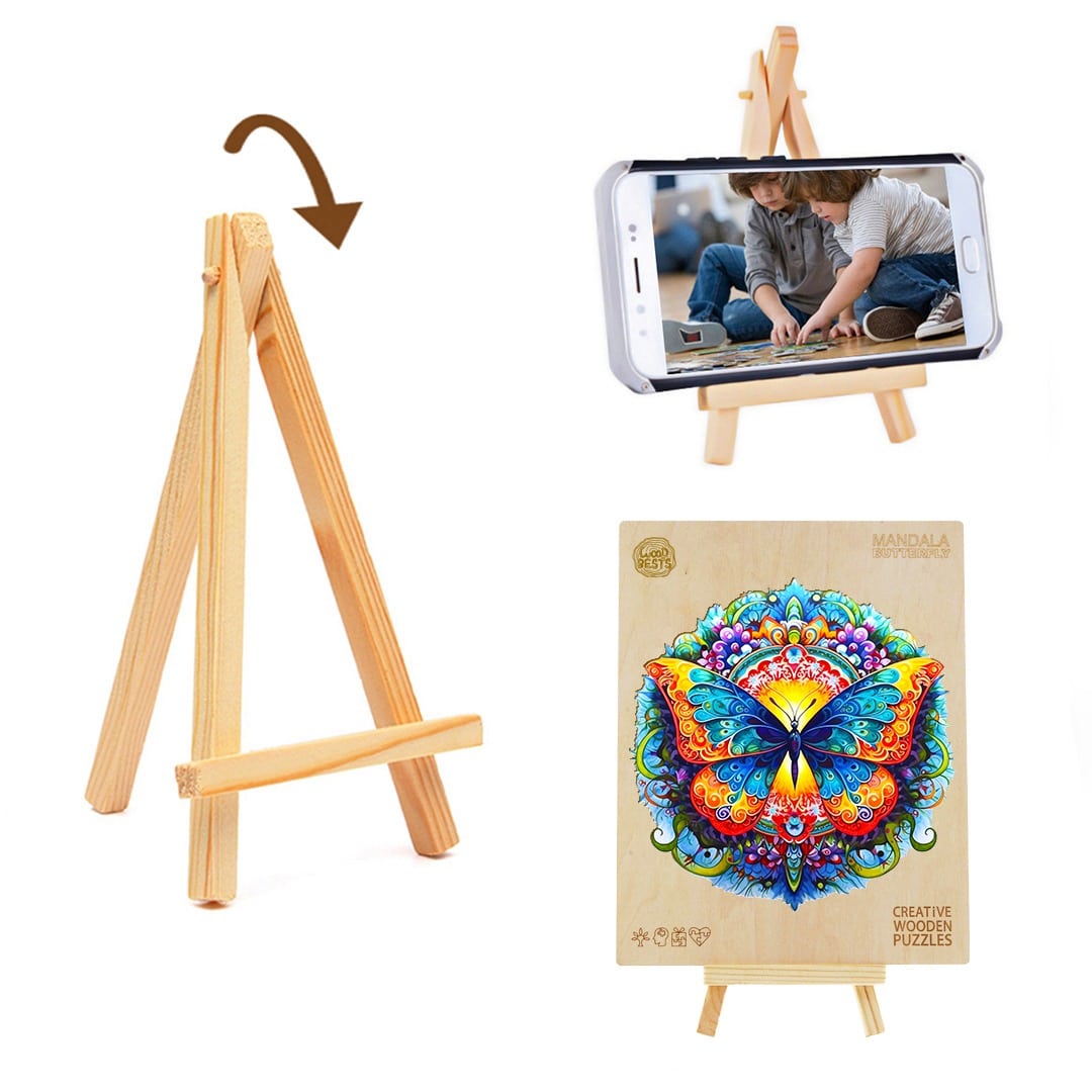 Wooden Jigsaw Puzzle-Butterfly - Image 6