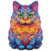 Wooden Jigsaw Puzzle-British shorthair