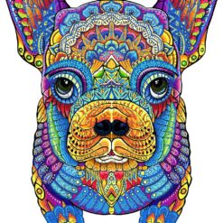 Wooden Jigsaw Puzzle-FRENCH BULLDOG